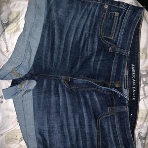 American Eagle cuffed short shorts size 16